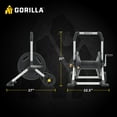 thumbnail image 3 of Gorilla 200 ft. Aluminum Zero-Rust Upright Hose Reel, 3 of 15