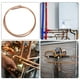 thumbnail image 4 of Tubo de Cobre Uxcell 7/8'' OD x 3Ft Tubería Flexible de Refrigeración Metal Hueco Suave Aire Acondicionado Refrigerador, 3/16" OD x 3Ft x 1/64" T, 4 of 5