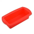 thumbnail image 1 of Bread Mold Loaf Toast Non-stick Silicone Baking Tray Non-stick Toast Rectangle Mould for Home Bakery, Red, 1 of 8