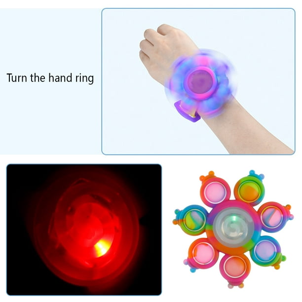 New Keep Relax Wrist Band Rotatable & Wearable Silicone Wristband Fidget  Spinner Push Pop Bubble Bracelets Toys - China Pop It Fidget Toy and Fidget  Toys Set price