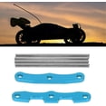 thumbnail image 2 of AVEKI Front and Rear Split Tie Rods, Replacement RC Car Parts Wear Resistant Easy to Install High Strength Aluminum Alloy for 1/10 RC Car (Blue) B0514, 2 of 8