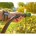 thumbnail image 5 of Hybrid Garden Hose 5/8 IN. x 25 FT, Heavy Duty, Lightweight, Flexible with Rotatable Grip Handle and Solid Brass Fittings, Gray+Orange, 5 of 5