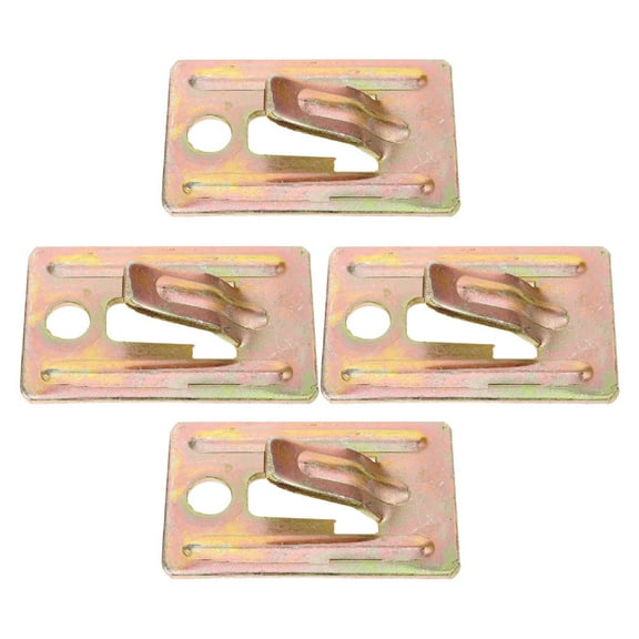 Pawsdot 4Pcs Water Heater Wall Mounting Plate Golden Color Suitable for Hollow Walls with High Strength Material