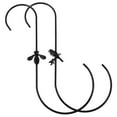 thumbnail image 4 of Masteelf  2 Pcs Plant Hook Bird Feeder Hooks for Trees Birds Parrot Black, 4 of 8