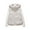 Beige, variant on Puffer Vest for Women Cropped Hooded Sleeveless Zip Up Quilted Jacket Slim Fit Winter Warm Casual Outdoor Gilet With Pockets