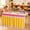 B Pencil Desk Skirt, variant on Pencil Desk Skirt 9 Ft x 29 in Classroom Table Skirt, Colorful Ruffled Back to School Tablecover for Preschool Elementary, Teacher Desk Skirt for Kindergarten Office Bookshelf