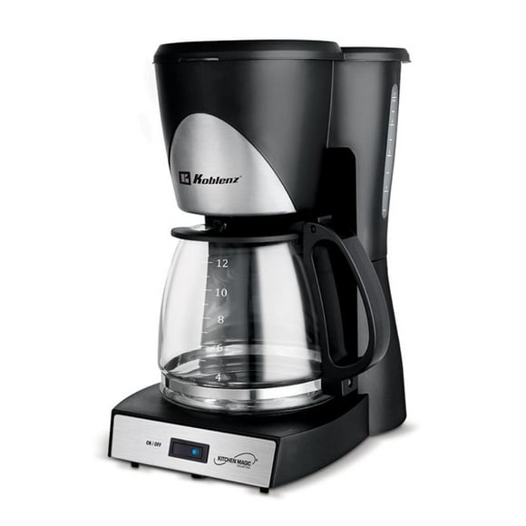 CAFETERA KOBLENZ 12 TAZAS NEGRA Koblenz CKM212 _ IN
