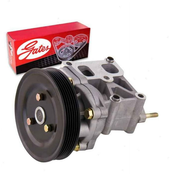 Gates Engine Water Pump compatible with Jeep Compass 2.0L 2.4L L4 2007-2017