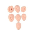 thumbnail image 4 of Milaget Silicone Body Piercing Model 3D Practice Skin for Training Beginners Stylist Light Skin, 4 of 9