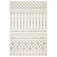 thumbnail image 2 of Abani Casa Collection Grey 6' x 9' Moroccan Linear Pattern Modern, 2 of 5