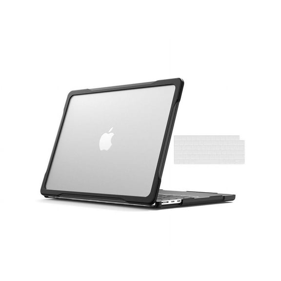 Compatible with MacBook Air 13.6 inch 2022 2023 2024 Release A3113 M3 A2681 M2, Rugged Hard Shell Shockproof Cover with Keyboard Skin