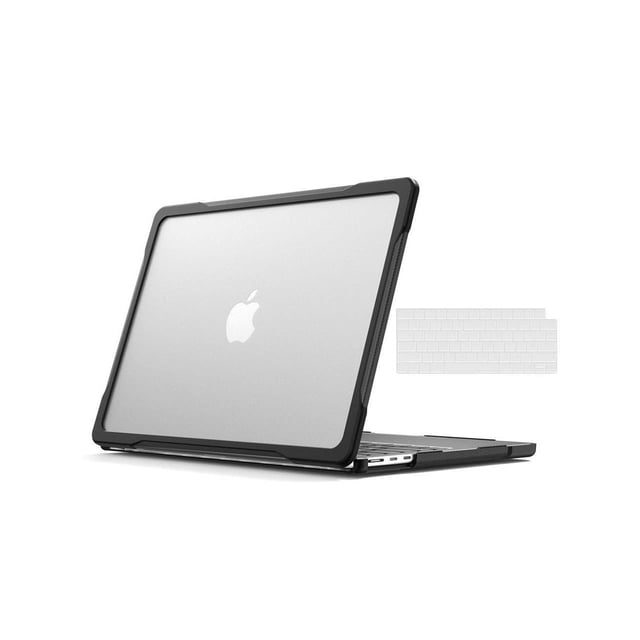 Compatible with MacBook Air 13.6 inch 2022 2023 2024 Release A3113 M3 A2681 M2, Rugged Hard Shell Shockproof Cover with Keyboard Skin
