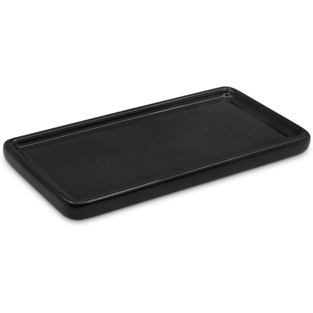 LoeJan Bathroom Tray, Ceramic Vanity Dish for Counter Kitchen Soap Perfume Candle, Small Organizer Plate for Home Decor Plant