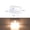 Warm White, variant on Yajisi Motion Sensor Wall Light Intelligent Cabinet Night Light Bedside Stair Lamp LED Automatic Induction Soft Glow for Hallway Kitchen Bedroom Battery Powered, Square Shape, Warm White, 1 Pack
