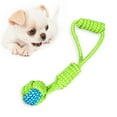 thumbnail image 3 of Cotton Rope Ball Dog Toy Training Teething Knot Rope Dog Toy Dog Chew Rope, 3 of 6