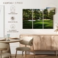 thumbnail image 5 of Elephant Stock Augusta National 13th Hole I Wall Art - Horizontal Multi Panel Canvas - Living Room Wall Decor - Sports Multi Panel - Green And Red Decor By Marci Rule - 33" x 20", 5 of 8