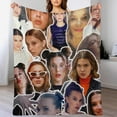 thumbnail image 5 of Millie Bobby Brown Blanket Sexy #2 Ultra Soft Flannel Fleece Blanket Stylish Bedroom Living Room Sofa Warm Blanket All Season Use 30""*40""（76 * 100cm）, Style-5, 5 of 6