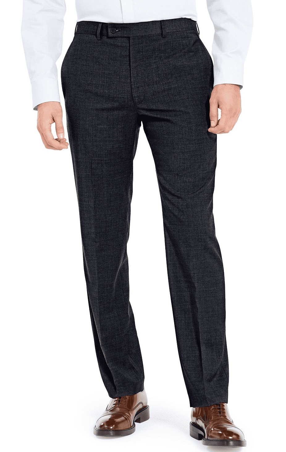 ralph lauren navy plaid ultraflex dress pants