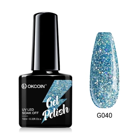 Low-Key And High-Quality Nail Enhancement Glitter Sequin Gel Nail Glue, 10ml