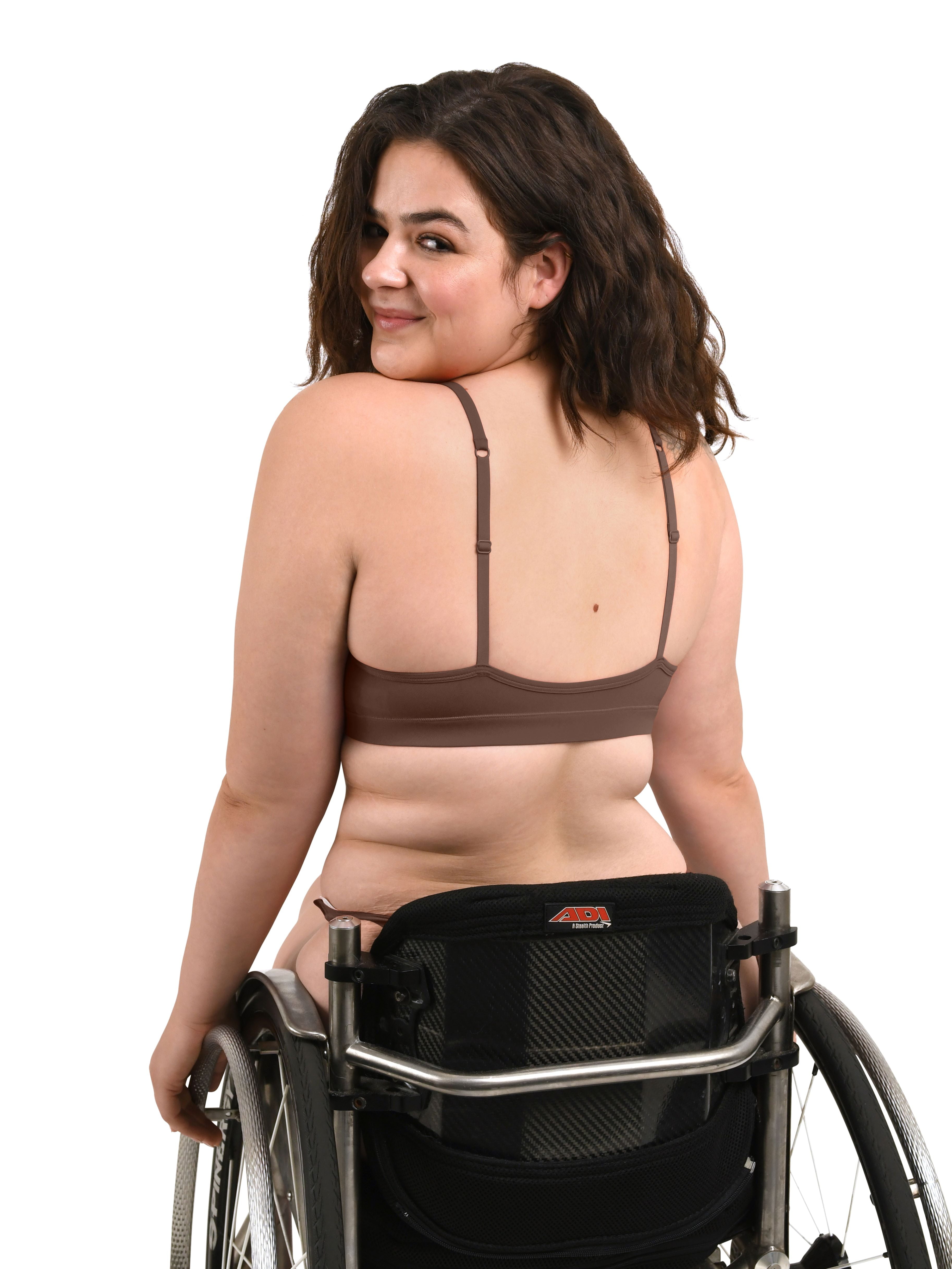No Boundaries Adaptive Fit Stretch Triangle Bralette, Women's