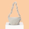 thumbnail image 4 of Bolso Piel Sintética Hobo Suave Tipo Cartera Esponjoso Informal para Mujer Otoño E Invierno, 4 of 9