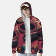 thumbnail image 2 of Fotbe Romantic Heart Guitar Chaqueta con Protección Solar UPF 50+ para Hombre y Mujer, Camisa con Capucha y Bolsillos-Large, 2 of 7