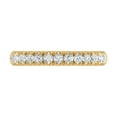 thumbnail image 3 of 1/2 Carat Round Diamond Wedding Band Ring in 14K Yellow Gold (Ring Size 7.5) (I1-I2 Clarity), 3 of 4