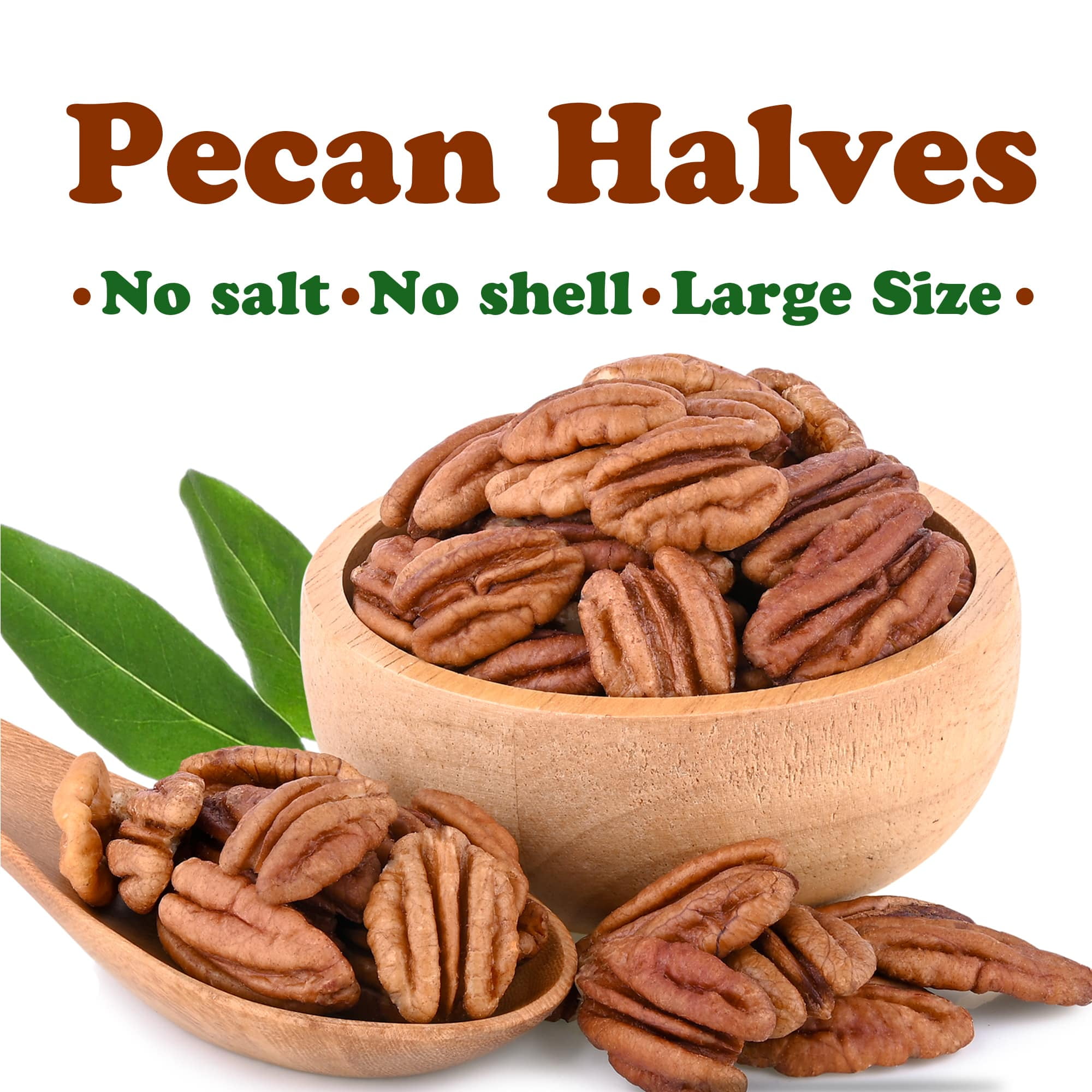 Food to Live Whole Pecans, 1.5 Pounds, Non-GMO Verified, Raw, Shelled