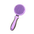 thumbnail image 2 of Cepillo de limpieza automático para mascotas, peine para perros, peine para gatos, depilación, cepillo para gatos para conejos, cachorros y gatitos , púrpura Violeta Fernando Cepillo de limpieza para el cabello, 2 of 6