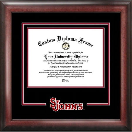 St. Johns Red Storm 8.5" x 11" Spirit Diploma Frame