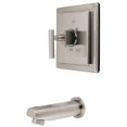 thumbnail image 1 of Kingston Brass KB8658CQLTO 5,5 Po. Bac Robuste, Nickel Brossé, 1 of 1