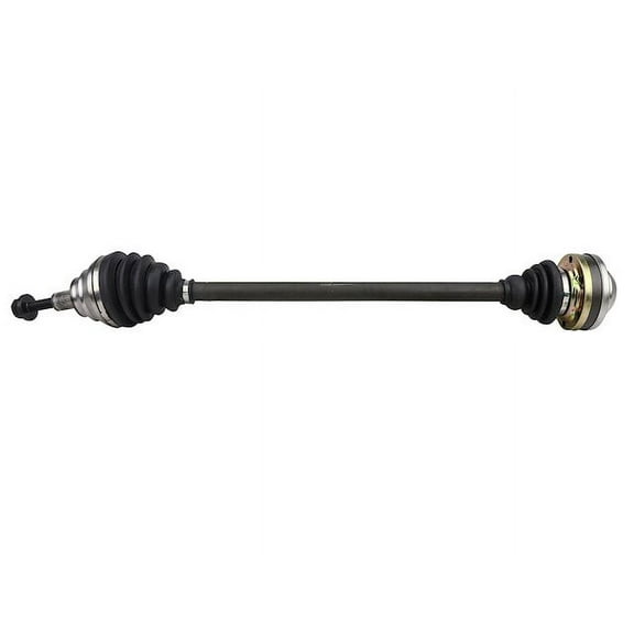 Front Right Passenger Side CV Axle Assembly - 2nd Design with Tubular Shaft - Compatible with 2006 - 2013 Audi A3 FWD 2007 2008 2009 2010 2011 2012