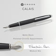 thumbnail image 2 of Cross Calais Matte Black Medium Nib Fountain Pen, 2 of 8