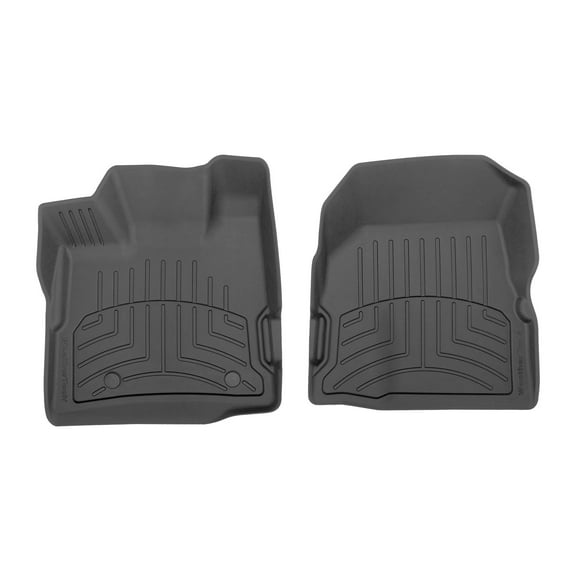WeatherTech FloorLiner HP Custom Fit Floor Mats compatible with Equinox, Terrain - 1st Row (Driver & Passenger), Black