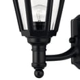 thumbnail image 4 of Hinkley Lighting H1419 Black 18" Height 1 Light Lantern Outdoor Wall Sconce In Black From, 4 of 5