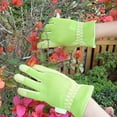 thumbnail image 5 of HANDLANDY Women Pigskin Leather Gardening Gloves, 3D Mesh Breathable Rose Garden Gloves, Large, 5 of 6