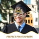 thumbnail image 5 of KAKOWELY 12 gafas de graduación 2023, papel para fiesta de graduación, accesorios para fotos, 5 of 5