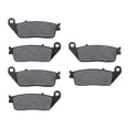thumbnail image 1 of KMG Front + Rear Brake Pads Compatible with 1998-2003 Triumph Thunderbird Sport - Non-Metallic Organic NAO Brake Pads Set, 1 of 4