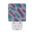 thumbnail image 5 of Yayeee LED Plug in Night Light for The Home with Auto Dusk to Dawn Light Sensors, 2 Pack, Purple Drawing, 5 of 6