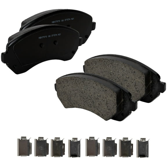 Brake Pad Set Compatible with 2002-2007 Buick Rendezvous 2002-2004 Chevrolet Venture 6Cyl 3.5L 3.6L Front