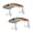 Bloodline/Holographic, variant on STEELSHAD MINI SERIES 1/4 OZ / 1.75" / 2 PACK / BLUE GILL