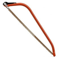 WEDGE 30" 76.2 cm Metal Bow Saw Replaceable Blade Lightweight Hollow Steel Handle Vibrant Red Handle Essential for Woodwork & Outdoor Adventures