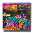 thumbnail image 1 of Epic Graffiti 'Cool Pup 2' by Dean Russo, Canvas Wall Art, 37"x37", 1 of 8