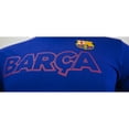 thumbnail image 2 of Icon Sports Mens FC Barcelona UEFA Champions Soccer League Outline Barca Logo Short Sleeve T-Shirt, 2 of 3