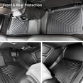 thumbnail image 2 of RVNI TPE Rubber Front and Rear Floor Mats Set for 2019 2020 2021 2022 2023 2024 Dodge Ram 1500 Crew Cab All-Weather, 2 of 6