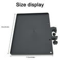 thumbnail image 4 of MYG Universal Microphone Stand Soundcard Tray Clip Holder for live Tripod Bracket, 4 of 9