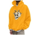 thumbnail image 3 of toraway Mode Homme Chandail à Capuche Léger Mode Décontractée Impression 3D Manches Longues Chandail Vêtements Homme TTG, 3 of 4