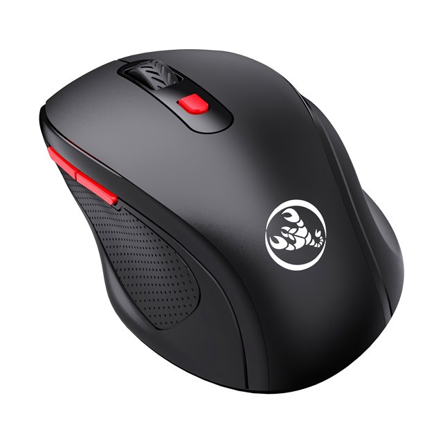 Ratón Inalámbrico 2.4G 1000-1200-1600Dpi Ratón De Computadora Ajustable Cómodo De Sostener Receptor De Computadora Portátil 6 Botones Ratones Inteligentes Con Receptor Usb En Miniatura Inevent EL014095-02