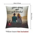 thumbnail image 4 of MHope We're Friends Until We Die Throw Pillow Covers Couch Home Cushion Cover, Ghost Friends Sofa Living Room Bed Decorative Pillow CasesPillowcase, 4 of 7