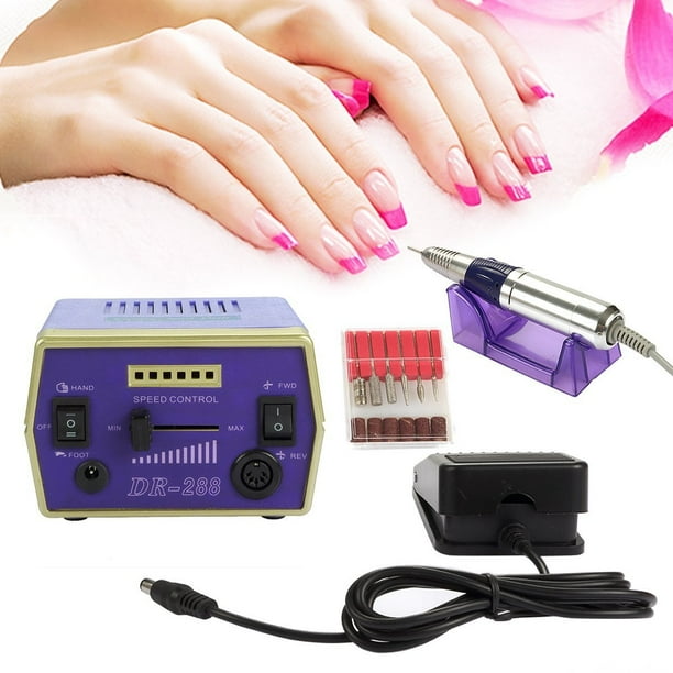 CoastaCloud 110V Electric Manicure & Pedicure Nail File Set Portable